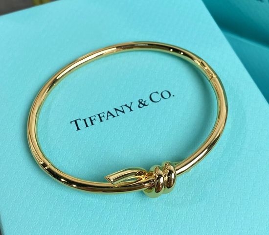 Tiffany & Co. Knot Shape Rhinestone Necklace