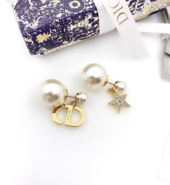 Christian Dior CD Delicate Premium Stud Earrings