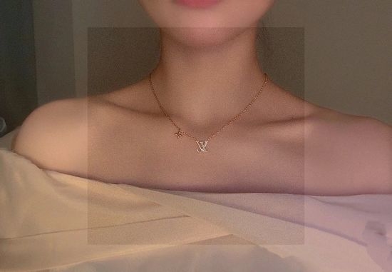 Louis Vuitton LV Full Diamond Polished Cut Necklace