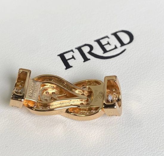 Fred Rhinestone Buckle Red String Bracelet