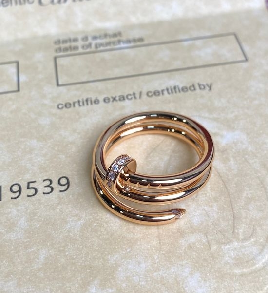 Cartier Cartier Nail Ring with Diamonds