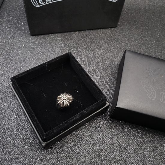 Chrome Hearts Vintage Engraved Band Ring
