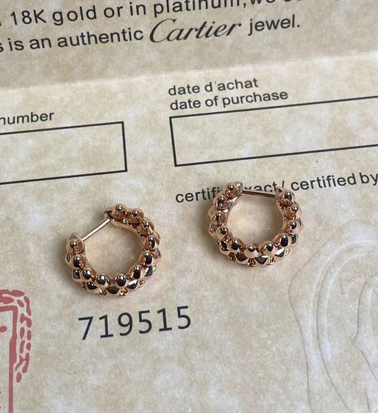 Cartier Mini Stud Earrings