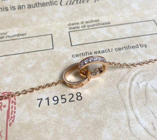 Cartier Dainty Double Loop Bracelet