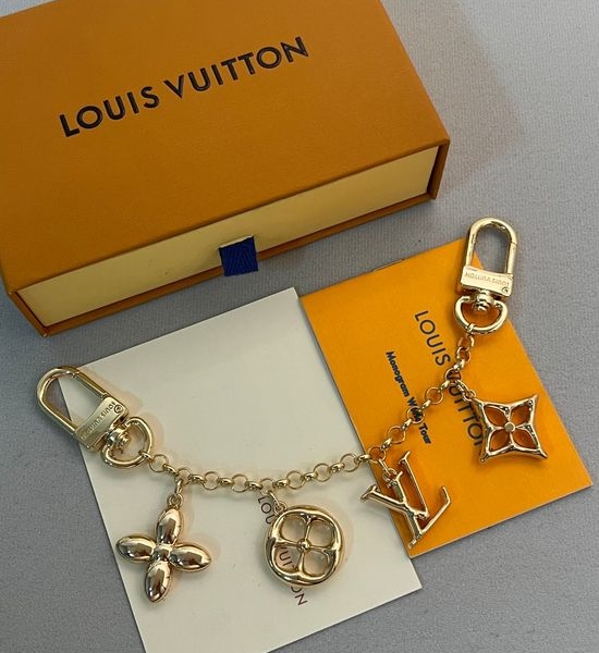 Louis Vuitton LV Classic Flower Pattern Bag Charm