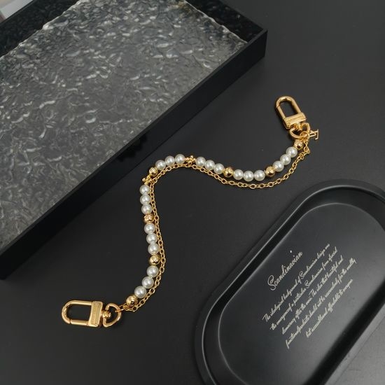 Louis Vuitton LV Double Chain Beaded Belt Accessory