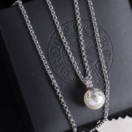 Chrome Hearts Classic Pearl Strand Necklace