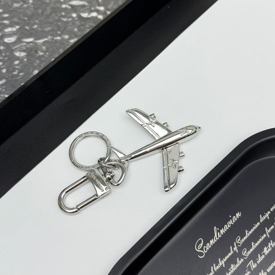 Louis Vuitton LV Aircraft Shape Bag Charm Keychain