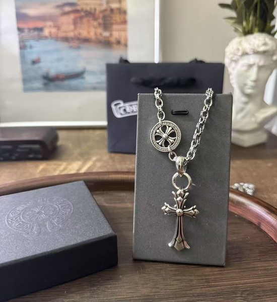 Chrome Hearts Classic Style Pendant Necklace