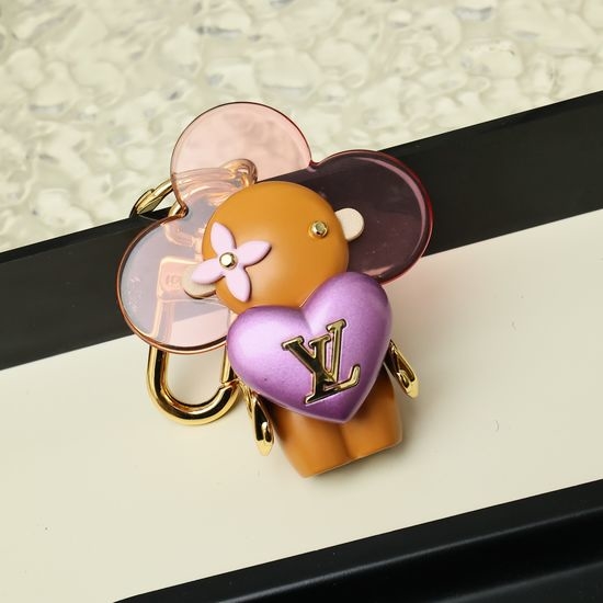 Louis Vuitton LV Cute Doll Pendant Keychain Bag Charm