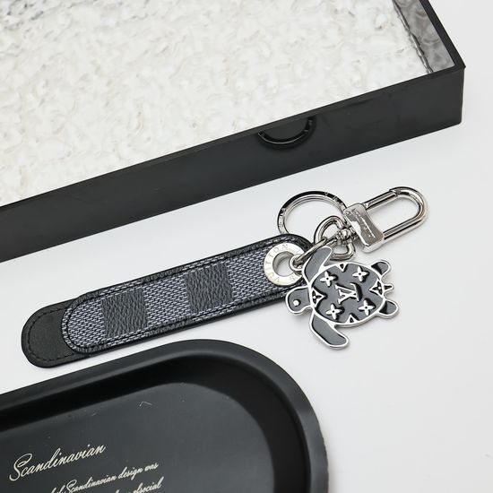 Louis Vuitton LV Creative Pattern Bag Charm Keychain