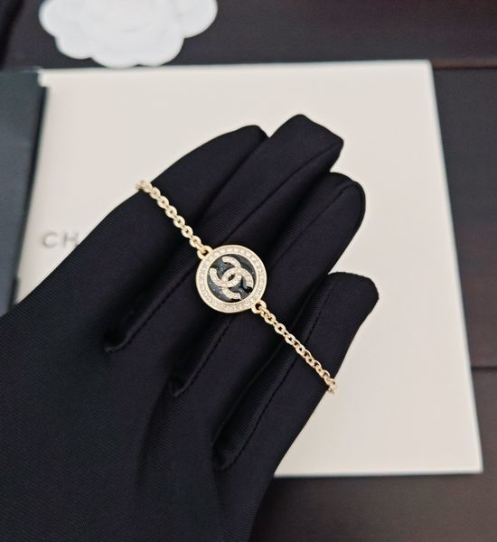 Chanel Round Black Bracelet