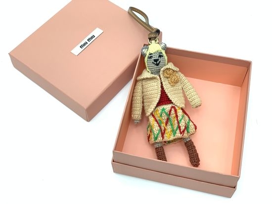 Miu Miu Soft Stuffed Coat Doll