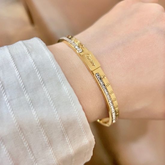 Cartier Sleek Polished Narrow Bangle