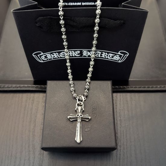 Chrome Hearts Vintage Cross Pendant Necklace