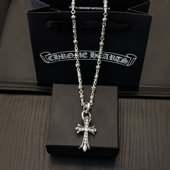 Chrome Hearts Vintage Cross Pendant Necklace
