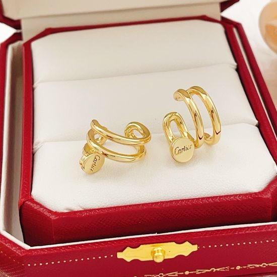 Cartier Gold Cartier Nail Ear Clip
