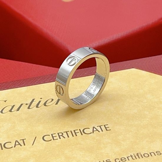 Cartier Sleek Polished Smooth Ring