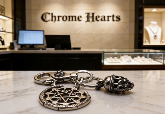 Chrome Hearts Vintage Retro Cross Pattern Necklace