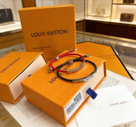 Louis Vuitton LV Colorful Enamel Adjustable Cord Bracelet