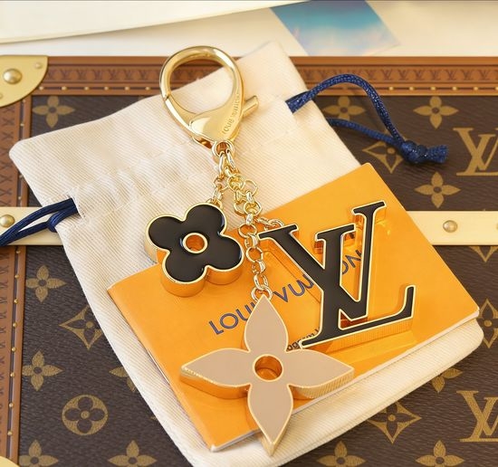 Louis Vuitton LV Enamel Monogram Bag Charm