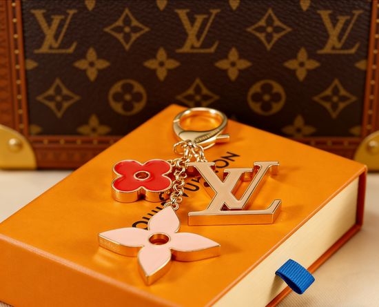 Louis Vuitton LV Enamel Monogram Bag Charm