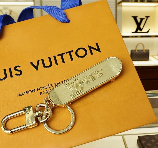 Louis Vuitton LV Skate Shape Bag Charm Key Holder