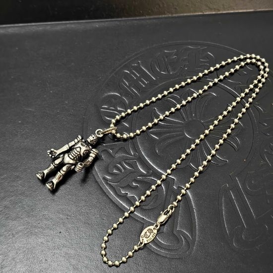Chrome Hearts Vintage Robot Pendant Necklace
