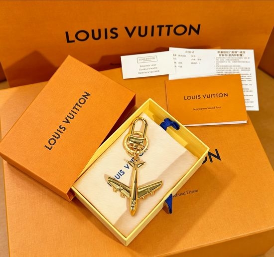 Louis Vuitton LV Plane Bag Charm Keychain
