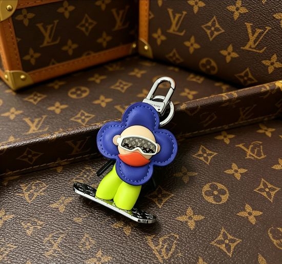 Louis Vuitton LV Ski Doll Keychain Bag Decor Accessory