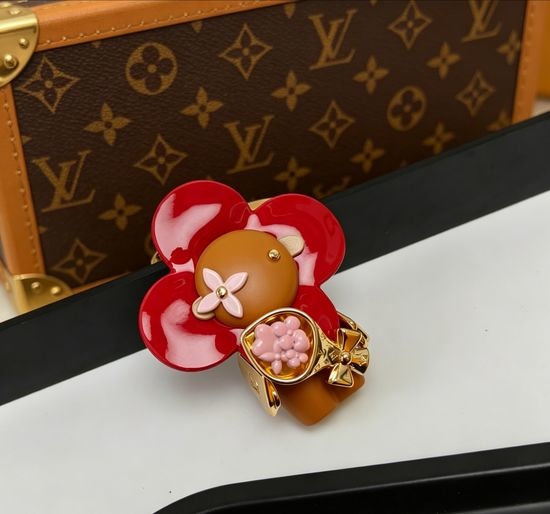 Louis Vuitton LV Sunflower Bag Charm Keychain
