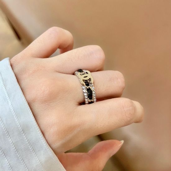 Chanel Minimalist Exquisite Stackable Stylish Finger Ring