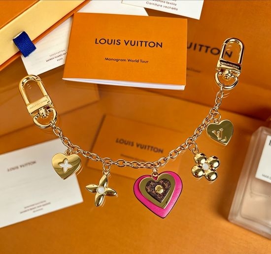 Louis Vuitton LV Multi-element Chain Pendant Keychain Accessory