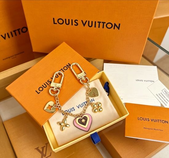 Louis Vuitton LV Multi-element Chain Pendant Keychain Accessory