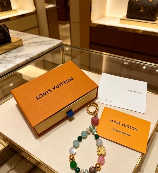 Louis Vuitton LV Gradient Beaded Bag Charm Pendant