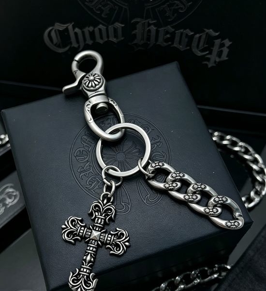 Chrome Hearts Vintage Cross Relief Multi Use Keychain