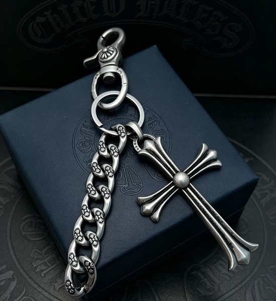 Chrome Hearts Vintage Cross Pendant Multi Use Keychain