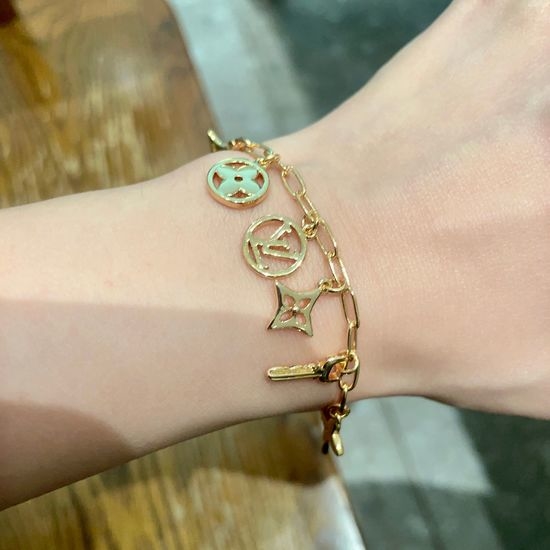 Louis Vuitton LV Unique Retro Style Bracelet