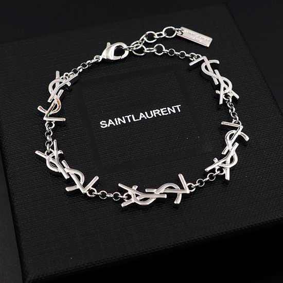 Yves Saint Laurent YSL Letter Decorated Bracelet