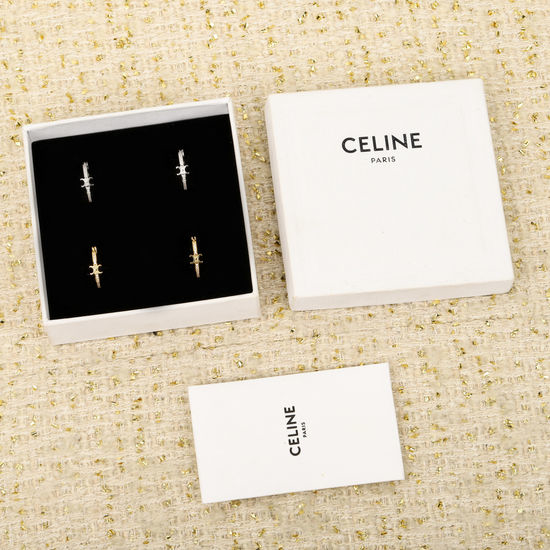Celine Diamond Earrings Classic Elegant Design