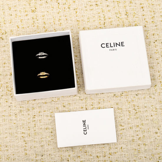 Celine Diamond Decorative Open Ring