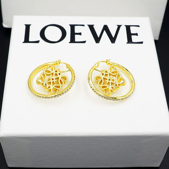 Loewe Minimalist Design Drop Earrings