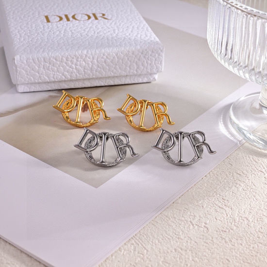 Christian Dior CD Delicate Necklace And Earring Set