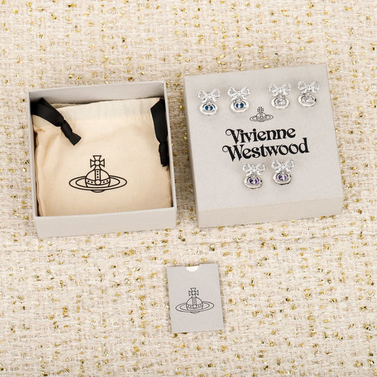 Vivienne Westhood Bow Knot Stud Earrings