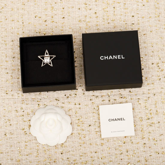 Chanel Perfume Bottle Shape Delicate Brooch