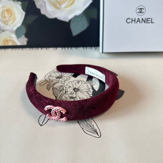 Chanel Bow Decor Non Slip Headband