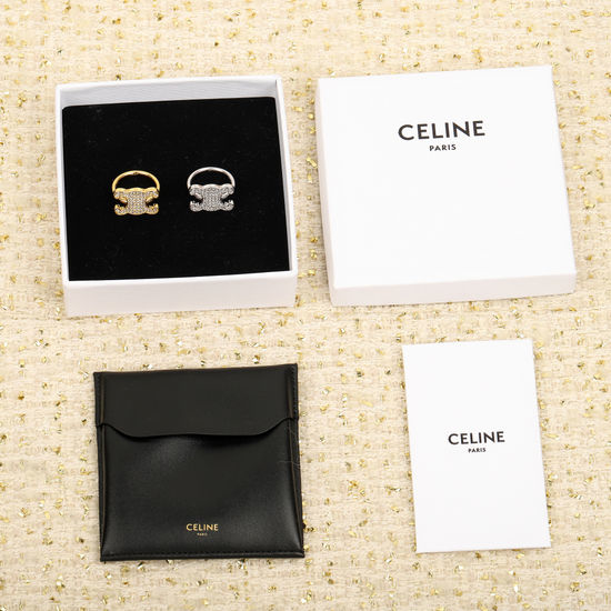Chanel Sparkling Logo Design Ring