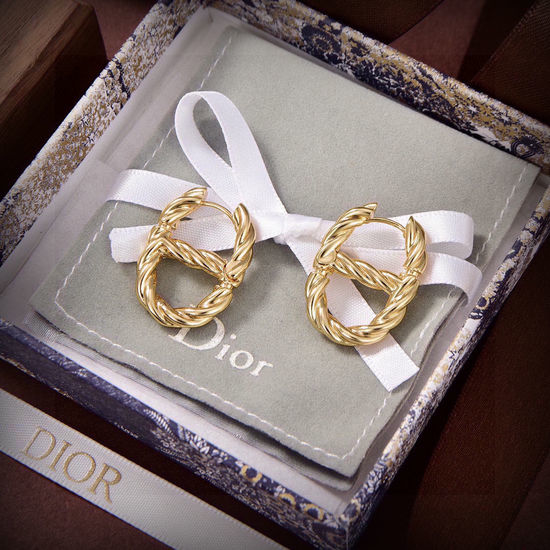 Christian Dior CD Elegant Ear Studs Premium Material