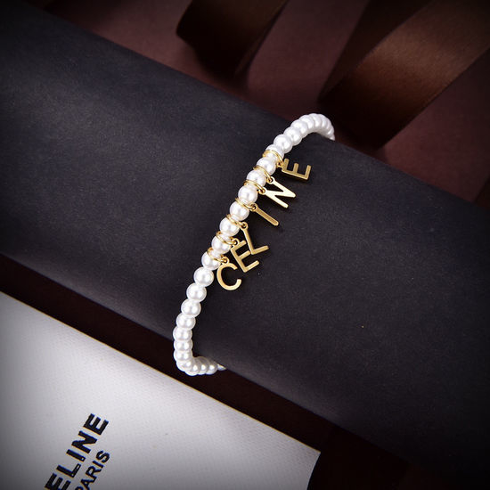 Celine 18k Gold Plated Fashion Bracelet Set