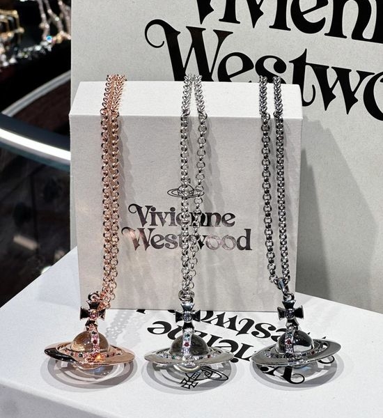 Vivienne Westhood Long Sweater Chain Elegant Delicate